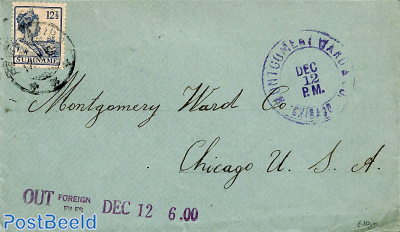 Letter from Paramaribo to Chicago