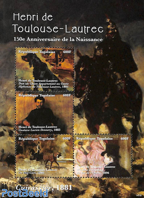 Henri de Toulouse-Lautrec 4v m/s