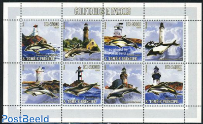 Lighthouses & dolphins 4v m/s (with 4 tabs)