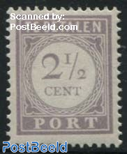 2.5c, Postage due, perf. 12.5, Stamp out of set