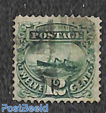 12c, used, Stamp out of set