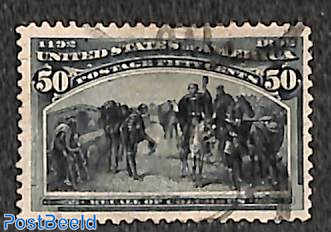 50c, used, Stamp out of set