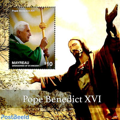 Mayreau, Pope Benedict XVI s/s