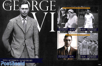 George VI 4v m/s
