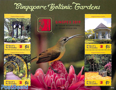 Singapore Botanic Gardens 4v m/s