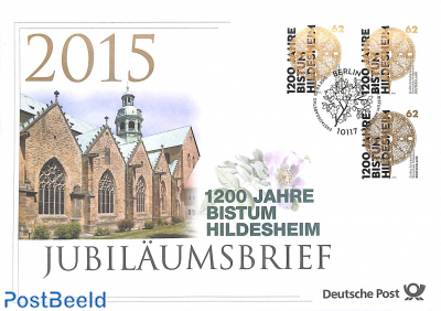Jubiläumsbrief  Bistum Hildesheim
