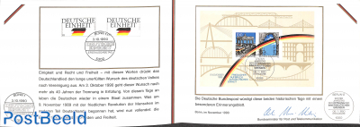 German unification, special folder