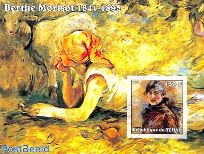 Berthe Morisot s/s, imperforated
