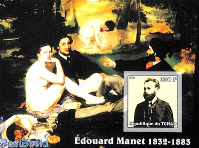 Edouard Manet s/s imperforated