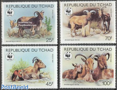 WWF, Barbary sheep 4v