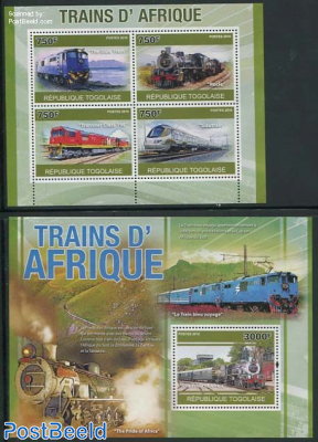 African Trains 2 s/s