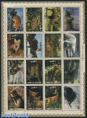 Animals 16v, minisheet