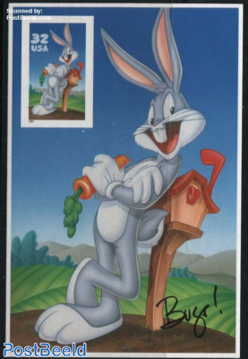 Bugs Bunny 1v, imperforated