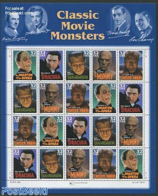 Classic Movie Monsters m/s