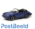 Porsche 911 Carrera 3.2 Cabriolet, blue, 1:87