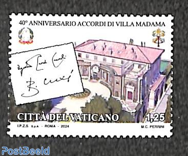Villa Madama 1v, joint issue Italy