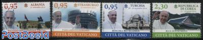 Pope Travels 4v