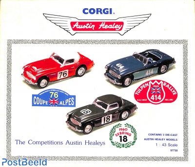 Corgi, The competition Austin Healeys set