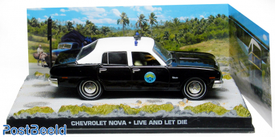CHEVROLET NOVA POLICE JAMES BOND 'LIVE AND LET DIE' 1973