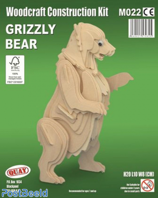 Grizzly Bear Woodcraft Kit