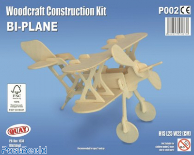 Bi-Plane Woodcraft Kit