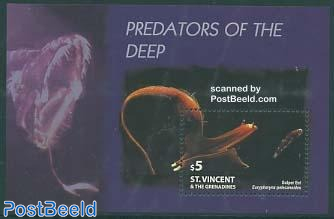 Predators of the deep s/s, Gulper Eel