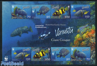 WWF, Giant Grouper m/s (with 2 sets)