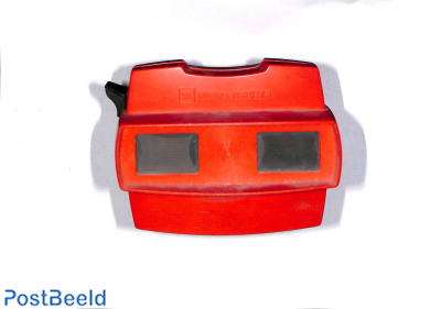 View Master viewer,  red