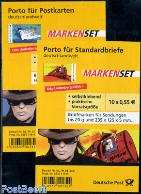 Udo Lindenberg 2 foil booklets