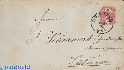 Envelope 10pf, from ULM