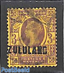 Zululand, 3d, used