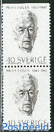 Prince Eugen booklet pair