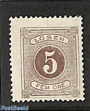 Postage Due, 5o, perf. 14, Stamp out of set
