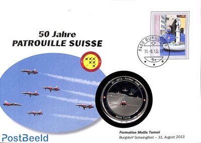 Cover with Token, Patrouille Suisse