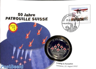 Cover with Token, Patrouille Suisse