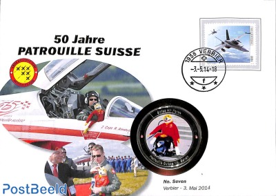 Cover with Token, Patrouille Suisse