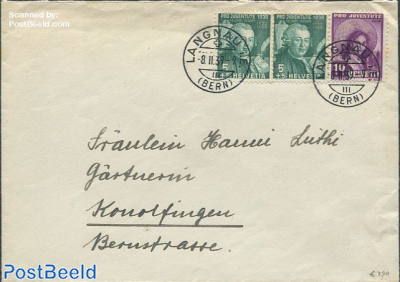 Envelope from Bern
