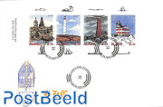 Lighthouses 4v in booklet