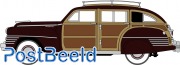 Chrysler Town&Country Woody Wagon ~ Regal Maroon 1942