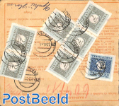 Parcel card with Postage Due