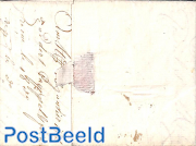 folding letter from Amsterdam to Gent