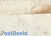 Folding letter to Woensel