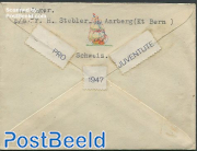 Envelope from Bern to Deventer, Holland