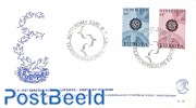Europa CEPT 2v, FDC. verbond van postzegelhandelaren