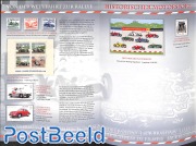 Special folder with stamps, Motorsport